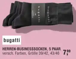 Handelshof bugatti HERREN-BUSINESSSOCKEN, 5 PAAR Angebot