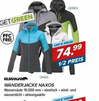 Hervis Kilimanjaro Wanderjacke Naxos Angebot