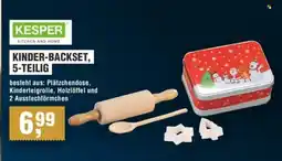 Handelshof Kesper kitchen and home kinder-backset, 5-teilig Angebot