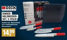 Handelshof Dick kinder- holzmesser- set, 5-teilig Angebot