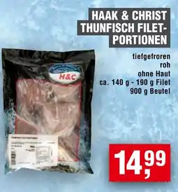 Handelshof Haak & christ thunfisch filet- portionen Angebot