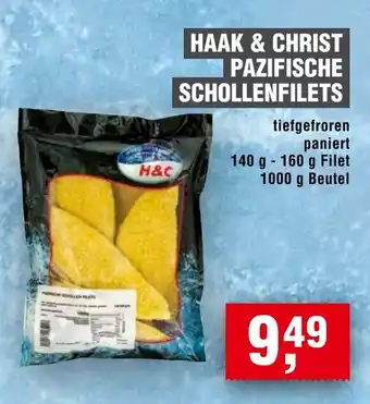 Handelshof Haak & christ pazifische schollenfilets Angebot