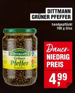 Handelshof Dittmann grüner pfeffer Angebot