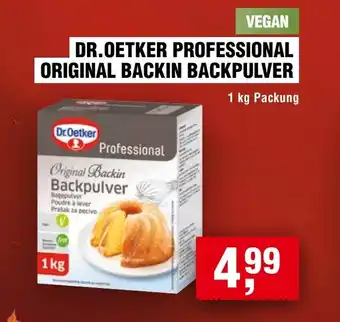 Handelshof Dr. oetker professional original backin backpulver Angebot
