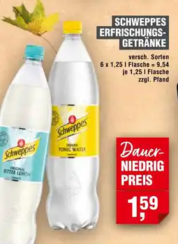 Handelshof Schweppes erfrischungs- getränke Angebot