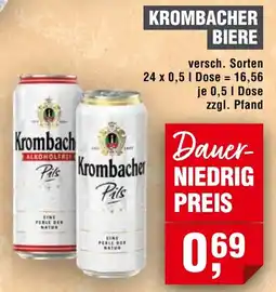 Handelshof Krombacher biere Angebot