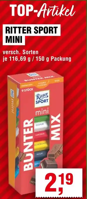 Handelshof Ritter sport mini Angebot