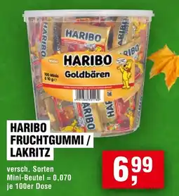 Handelshof Haribo fruchtgummi / lakritz Angebot