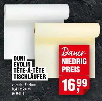 Handelshof Duni evolin tête-à-tête tischläufer Angebot