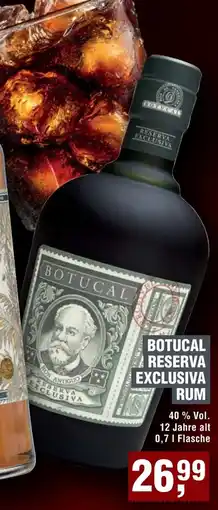 Handelshof Botucal reserva exclusiva rum Angebot