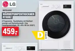 Handelshof LG bestellkauf wärmepumpentrockner RT80B2 Angebot