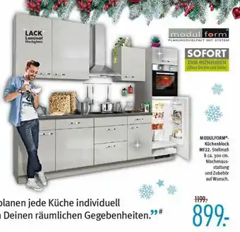 Trends Möbel Modulform Küchenblock Mf22 Angebot