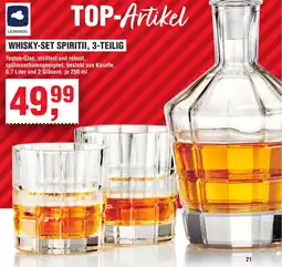 Handelshof Leonardo whisky-set spiritii, 3-teilig Angebot