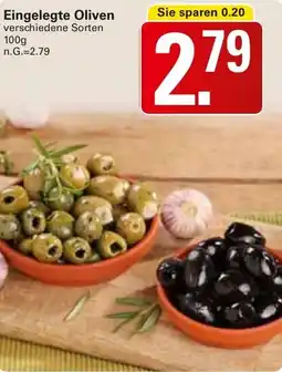 WEZ Eingelegte Oliven Angebot