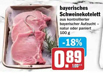 AEZ bayerisches Schweinekotelett Angebot