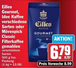 AEZ Eilles Gourmet, Idee Kaffee oder Mövenpick Classic Filterkaffee gemahlen Angebot