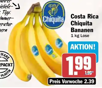 AEZ Costa Rica Chiquita Bananen Angebot