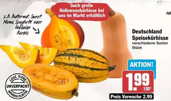 AEZ Deutschland Speisekürbisse Angebot