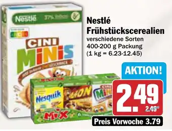 AEZ Nestlé Frühstückscerealien Angebot
