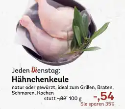 AEZ Jeden Dienstag Hähnchenkeule Angebot