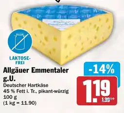 AEZ Allgäuer Emmentaler g.U. Angebot
