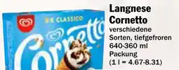 AEZ Langnese Cornetto Angebot