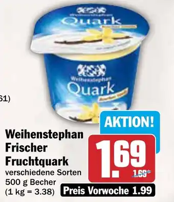 AEZ Weihenstephan Frischer Fruchtquark Angebot