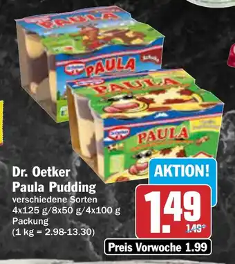 AEZ Dr. Oetker Paula Pudding Angebot