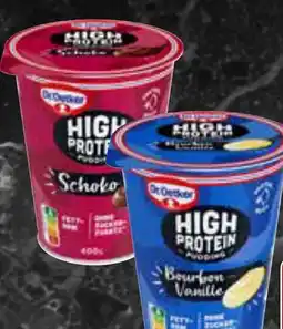 AEZ Dr. Oetker Grütze, Sahne Pudding oder High Protein Pudding Angebot