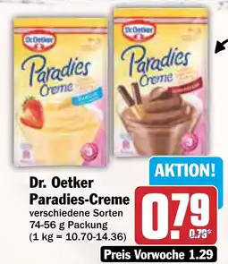 AEZ Dr. Oetker Paradies-Creme Angebot