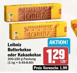 AEZ Leibniz Butterkekse oder Kakaokekse Angebot