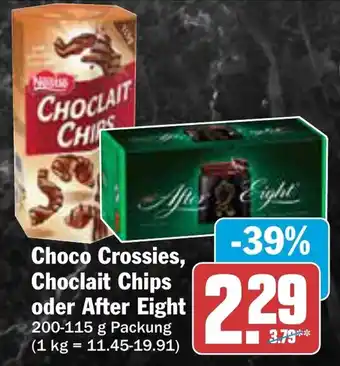 AEZ Choco Crossies, Choclait Chips oder After Eight Angebot