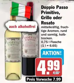 AEZ Doppio Passo Primitivo, Grillo oder Rosato Angebot