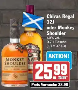 AEZ Chivas Regal 12J oder Monkey Shoulder Angebot