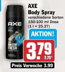 AEZ AXE Body Spray Angebot