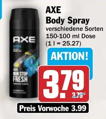 AEZ AXE Body Spray Angebot