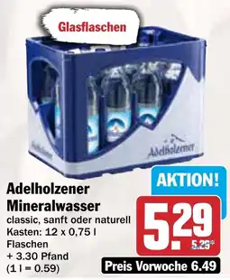 AEZ Adelholzener Mineralwasser Angebot