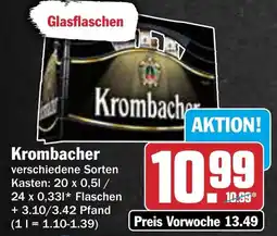 AEZ Krombacher Angebot