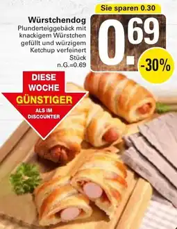 WEZ Würstchendog Angebot