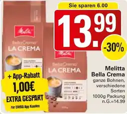 WEZ Melitta Bella Crema Angebot