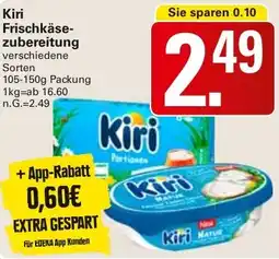WEZ Kiri Frischkäsezubereitung Angebot