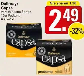 WEZ Dallmayr Capsa Angebot
