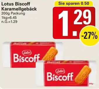 WEZ Lotus Biscoff Karamellgebäck Angebot