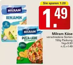 WEZ Milram Käse Angebot