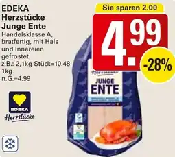 WEZ EDEKA Herzstücke Junge Ente Angebot