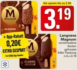 WEZ Langnese Magnum Angebot