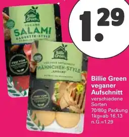 WEZ Billie Green veganer Aufschnitt Angebot