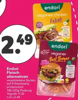 WEZ Endori Fleischalternativen Angebot