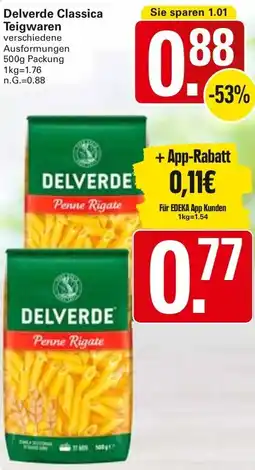 WEZ Delverde Classica Teigwaren Angebot