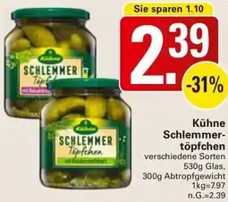 WEZ Kühne Schlemmertöpfchen Angebot